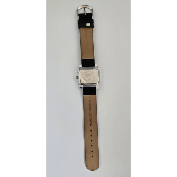 Guess Watch with Black and Gray Genuine Leather Band - Picture 6 of 10
